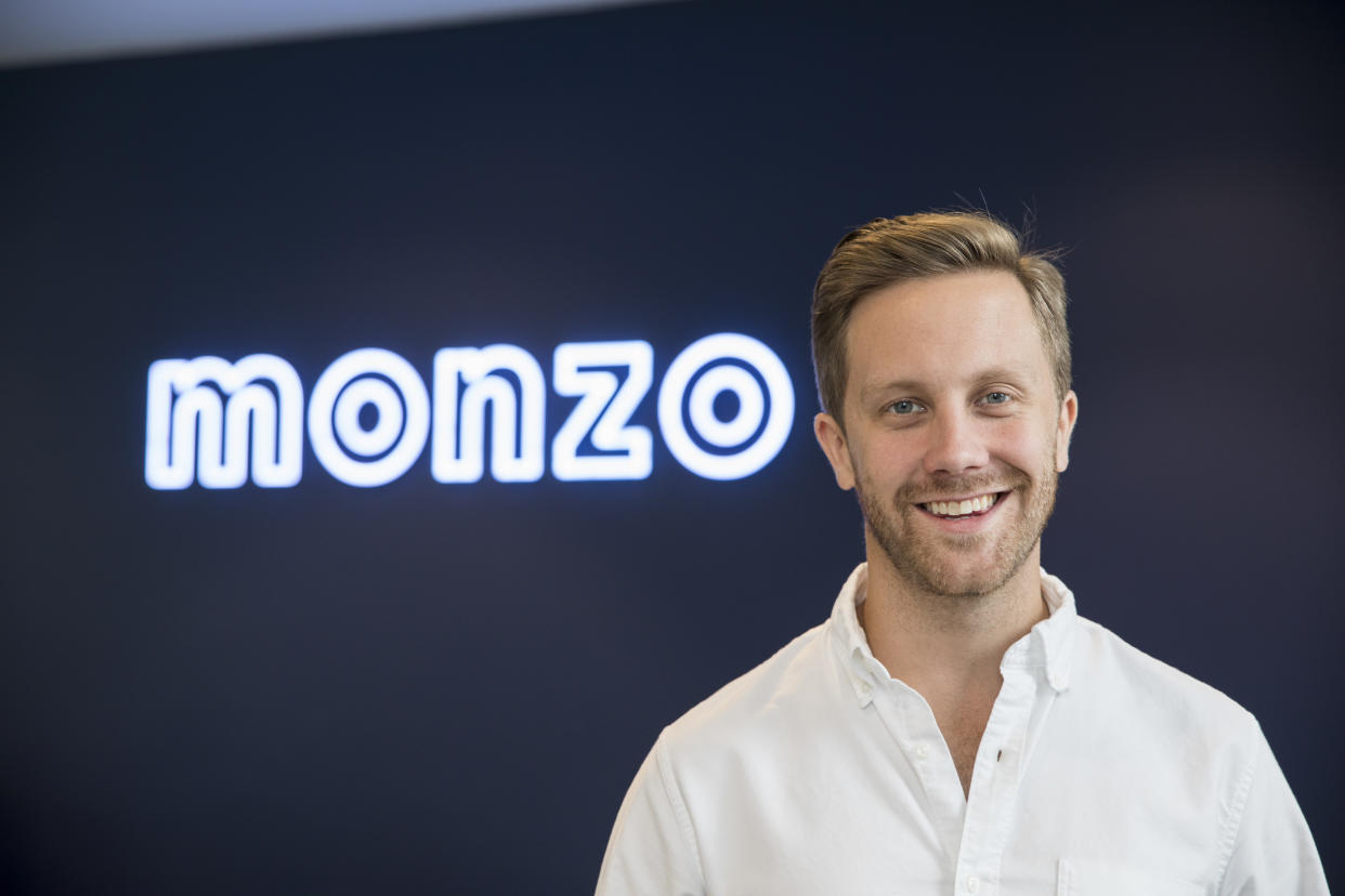 Monzo chief executive Tom Blomfield. Photo: Monzo