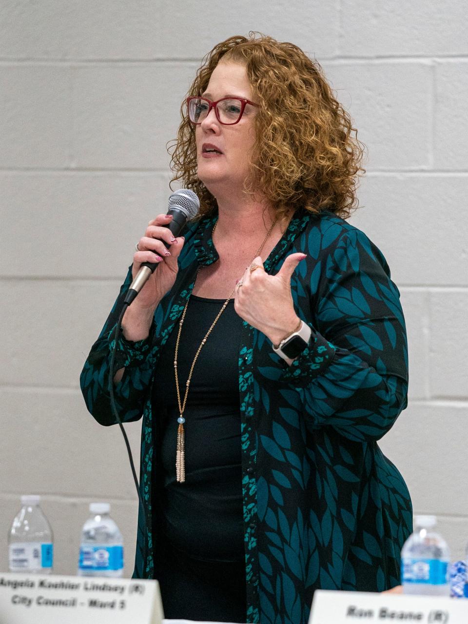 Fifth Ward Republican City Council candidate Angela Koehler-Lindsey.