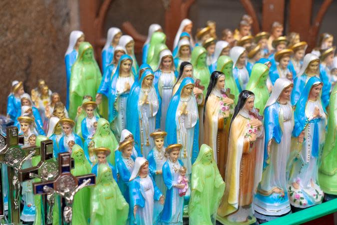 There are a wide range of neon Virgin Marys to choose from (Getty Images/iStockphoto)