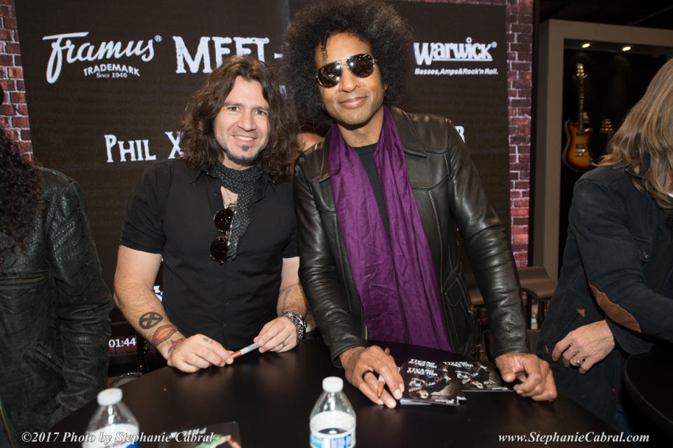 Phil X (Bon Jovi) and William DuVall (Alice In Chains)