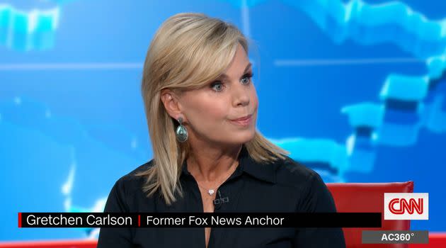 Gretchen Carlson spoke to CNN's Anderson Cooper on 