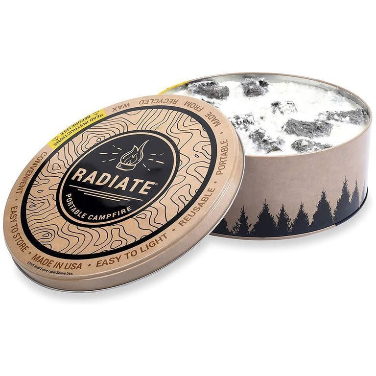 <p><a href="https://www.amazon.com/Radiate-Portable-Campfire-Pack-Made/dp/B073QXYW38?tag=syn-yahoo-20&ascsubtag=%5Bartid%7C2164.g.36355369%5Bsrc%7Cyahoo-us" rel="nofollow noopener" target="_blank" data-ylk="slk:Shop Now;elm:context_link;itc:0;sec:content-canvas" class="link ">Shop Now</a></p><p>Portable Campfire</p><p>amazon.com</p><span class="copyright">Amazon</span>