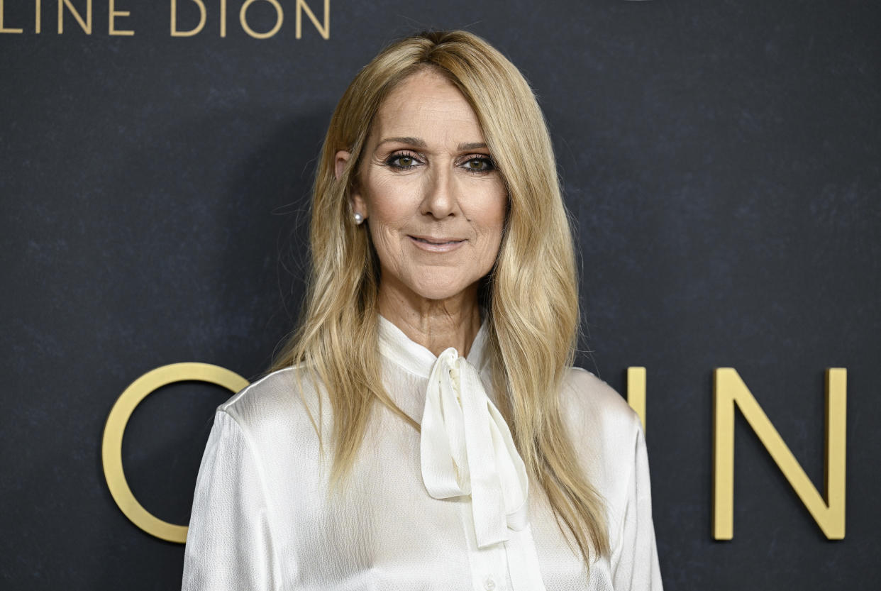 Celine Dion attends the Amazon MGM Studios special screening of 