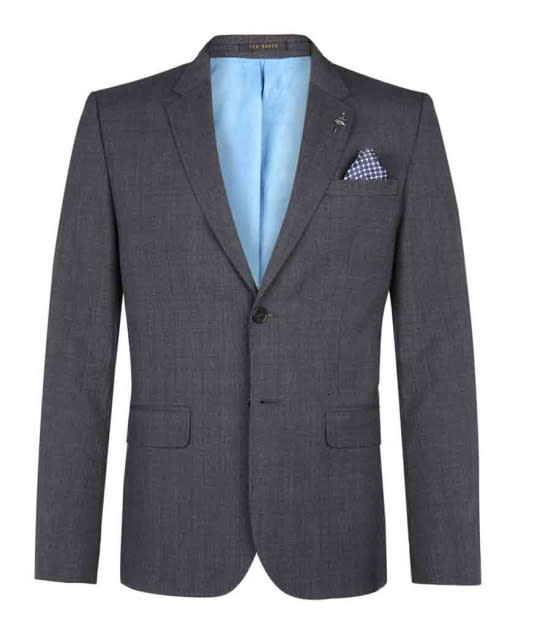 <p>Ted Baker The Commuter CYCOFFJ Checked Cycling Suit Jacket, $583, <a href="http://www.tedbaker.com/uk/Mens/Clothing/Suits/CYCOFF" rel="nofollow noopener" target="_blank" data-ylk="slk:tedbaker.com;elm:context_link;itc:0;sec:content-canvas" class="link ">tedbaker.com</a><br></p>