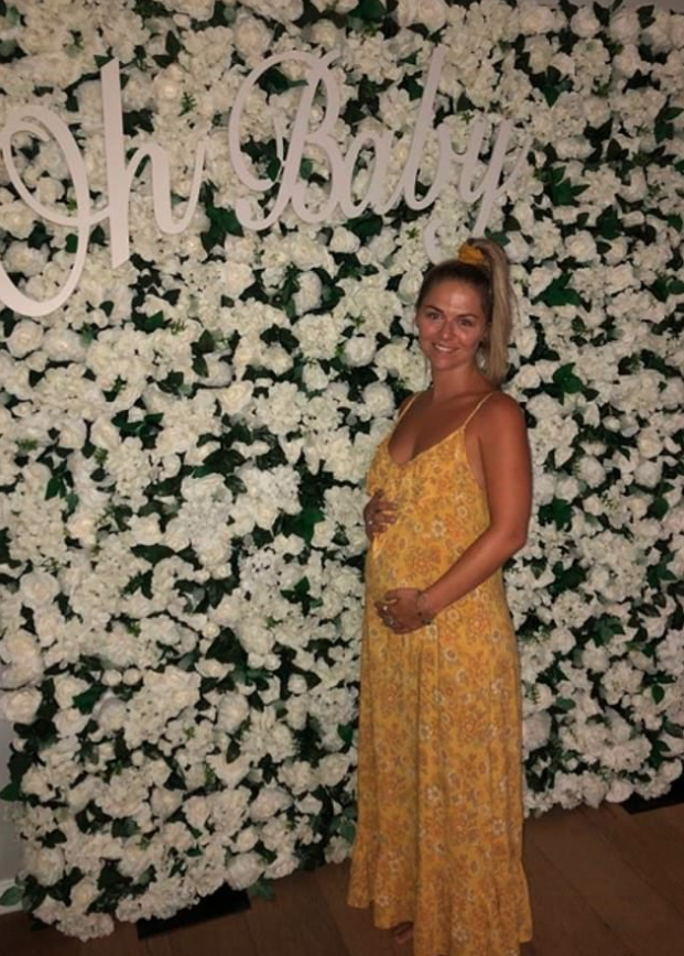 Fans were convinced former Bachelor babe Tara Pavlovic was pregnant after seeing this photo on Instagram. Photo: Instagram/ Natalie Holmberg