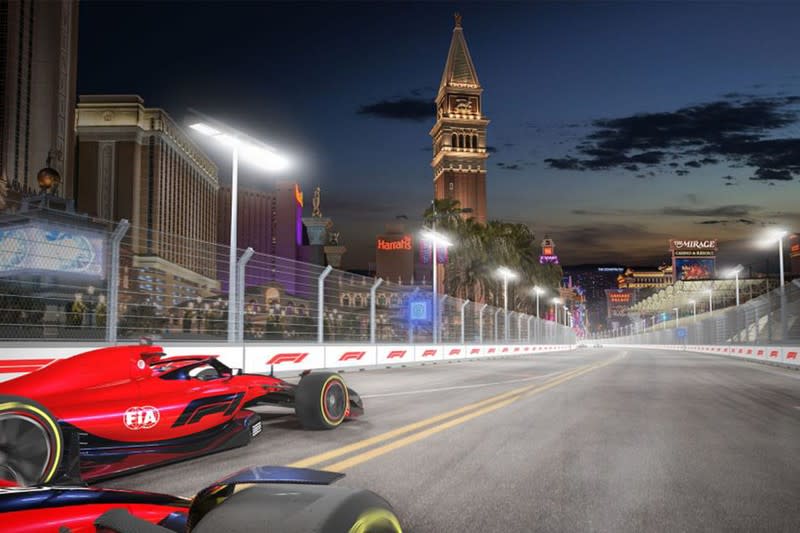 Formula 1 Unveils Las Vegas Night Circuit for 2023