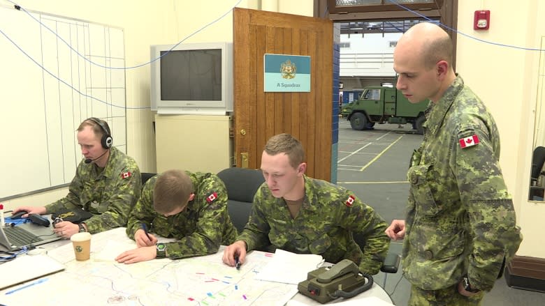 Calgary reserve unit gets simulated combat training