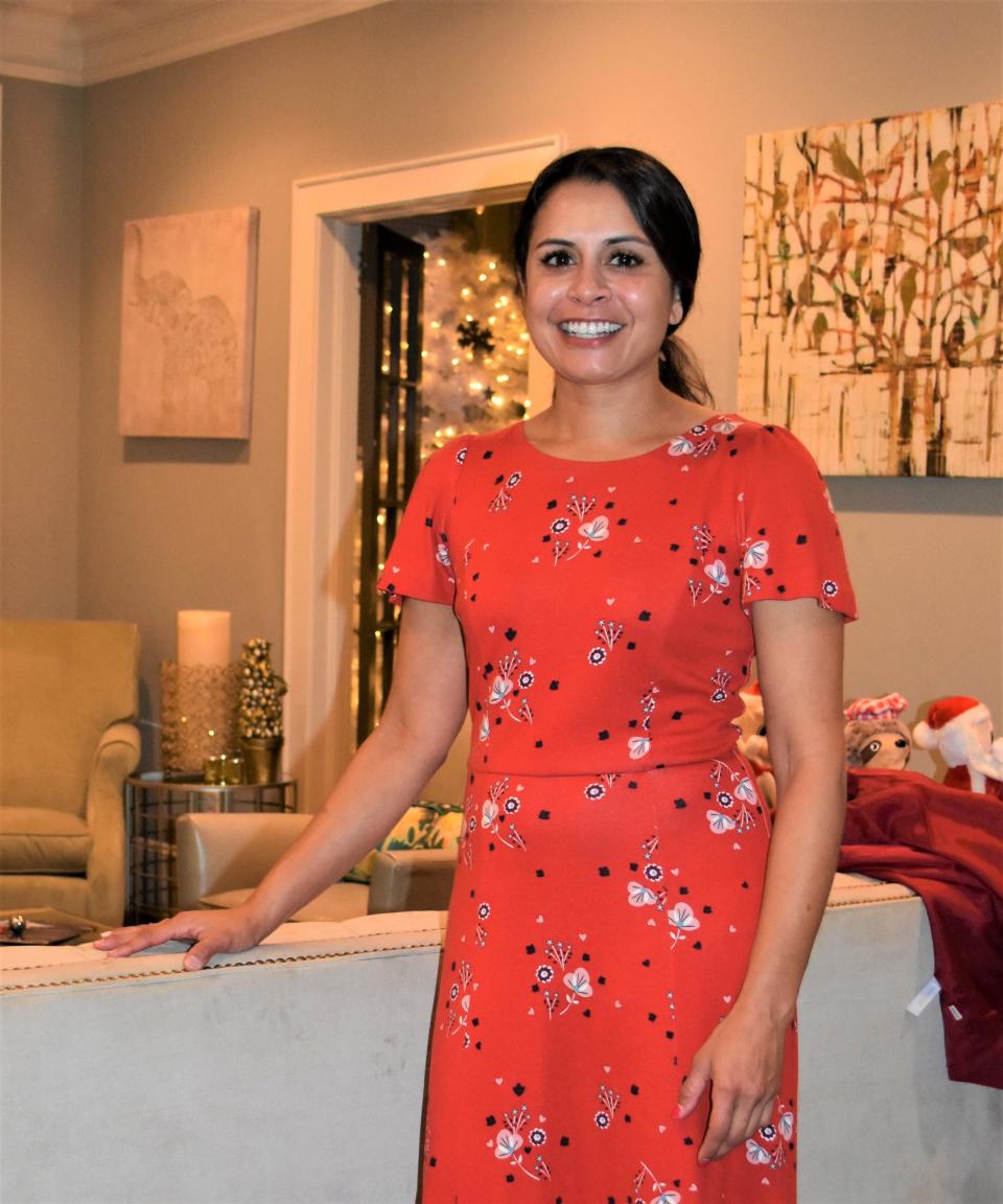 Dr. Manisha Shanbhag Patel at her Greenville Home, Dec. 11, 2022