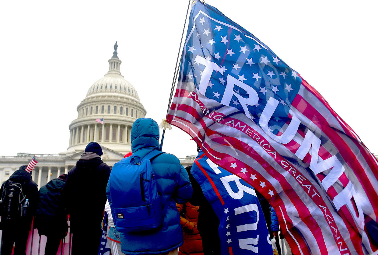 Trump Supporters; Capitol Riot OLIVIER DOULIERY/AFP via Getty Images