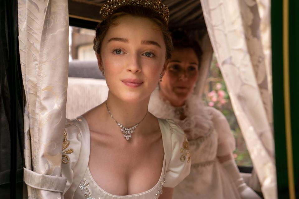 <p>Phoebe Dyvenor plays Daphne Bridgerton</p>LIAM DANIEL/NETFLIX