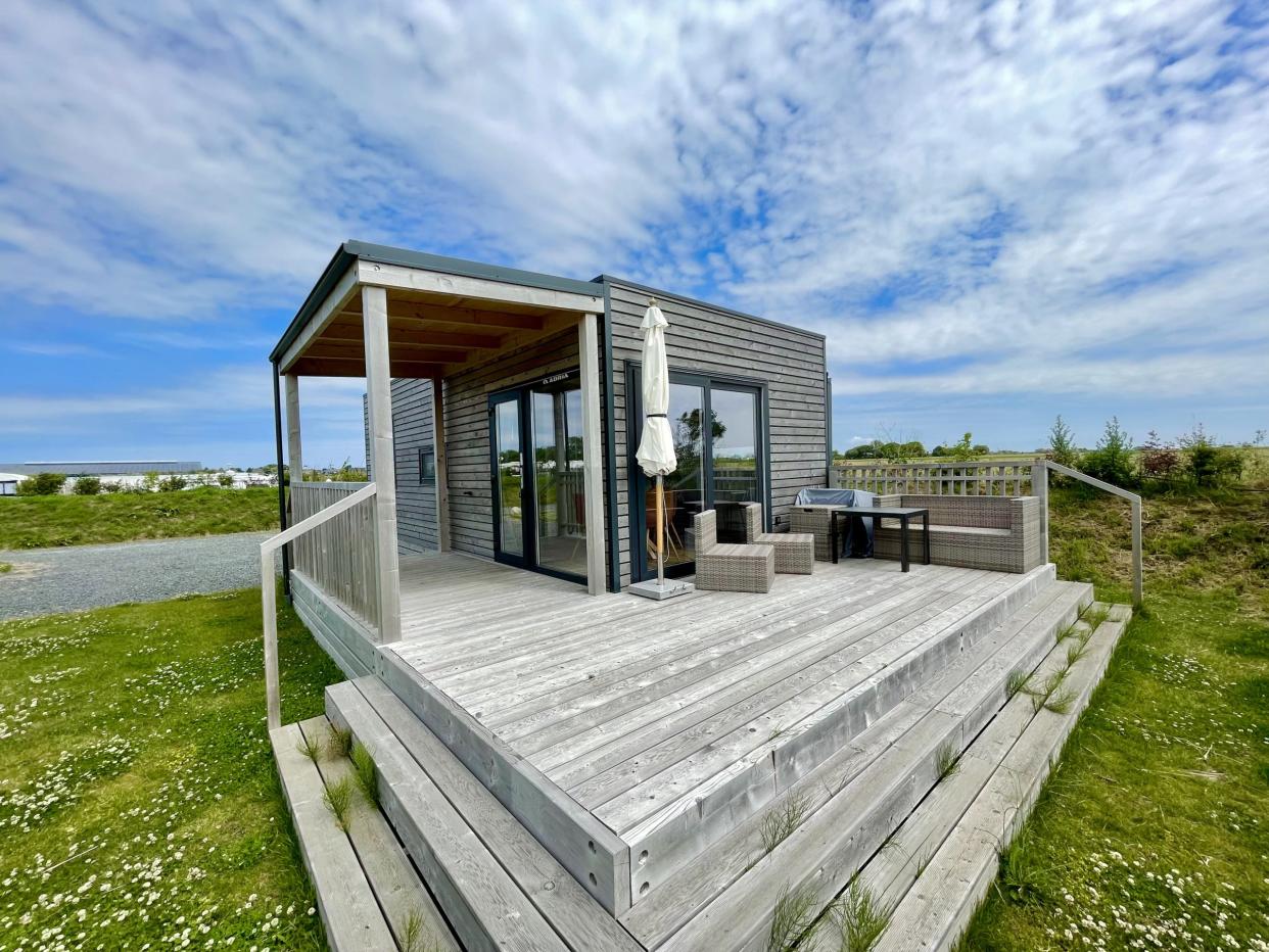 Das Haus "Fiete" auf dem Campingplatz in Morsum auf Sylt.  - Copyright: Business Insider