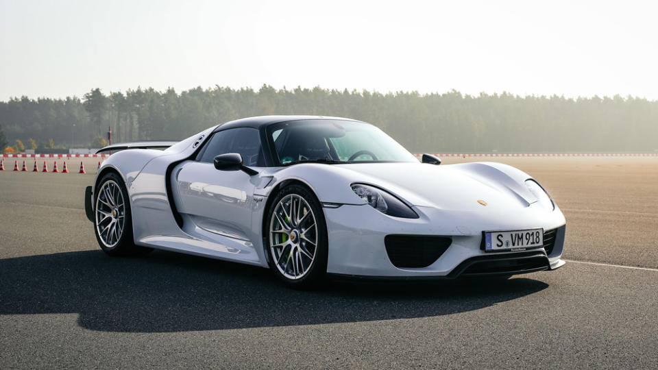 The Porsche 918 Spyder - Credit: Courtesy of Porsche AG.