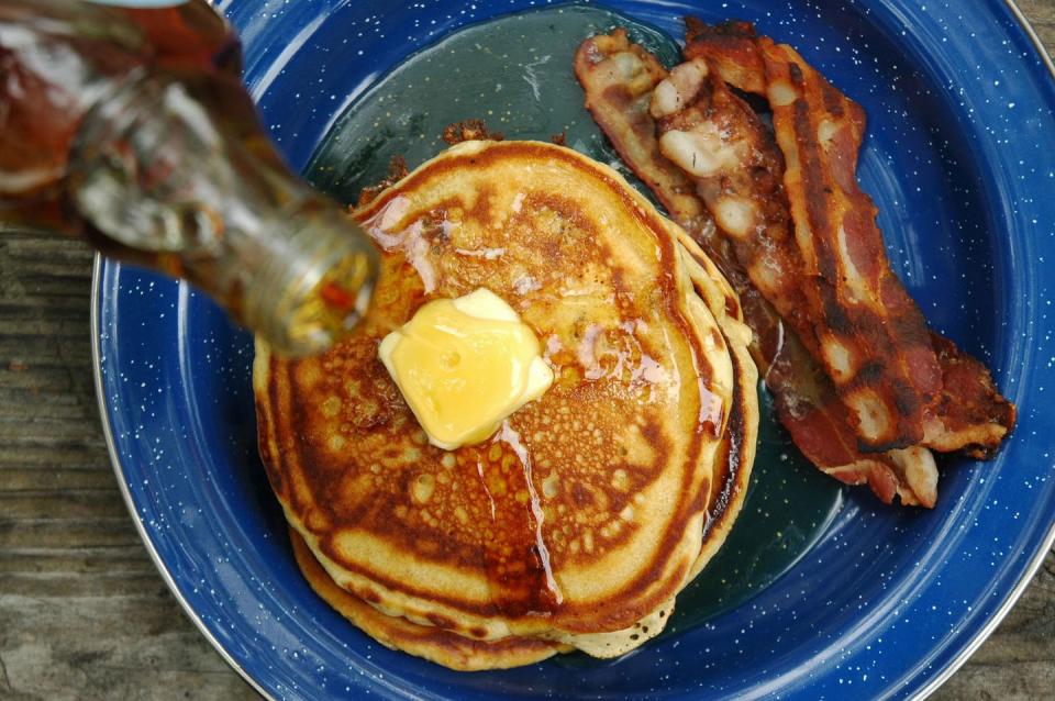 Campfire Beer Pancakes