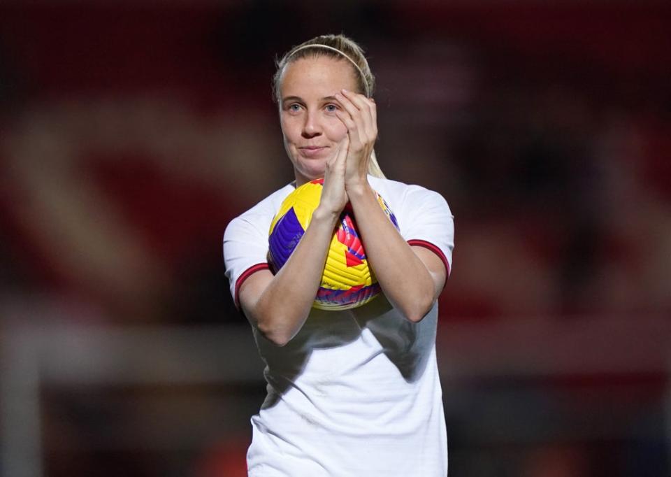 Beth Mead has scored 12 goals for England over the past season (Tim Goode/PA), (PA Wire)