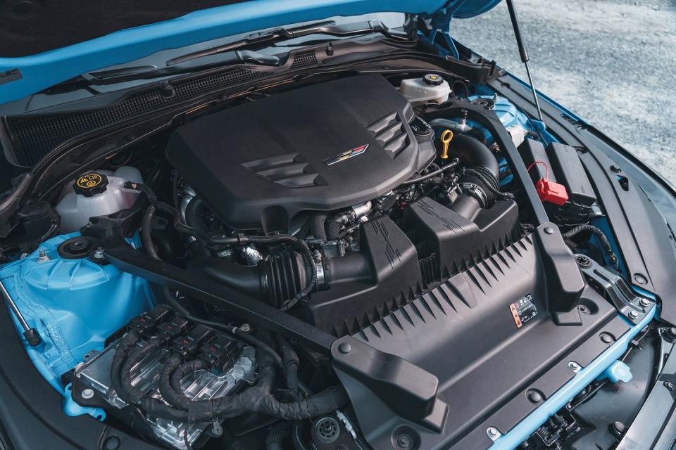 2022 cadillac ct4v blackwing engine