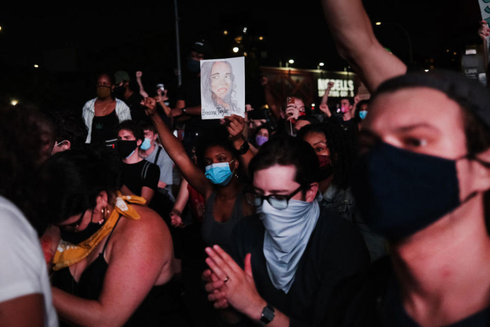 The grand jury decision has sparked widespread protests across AmericaGetty