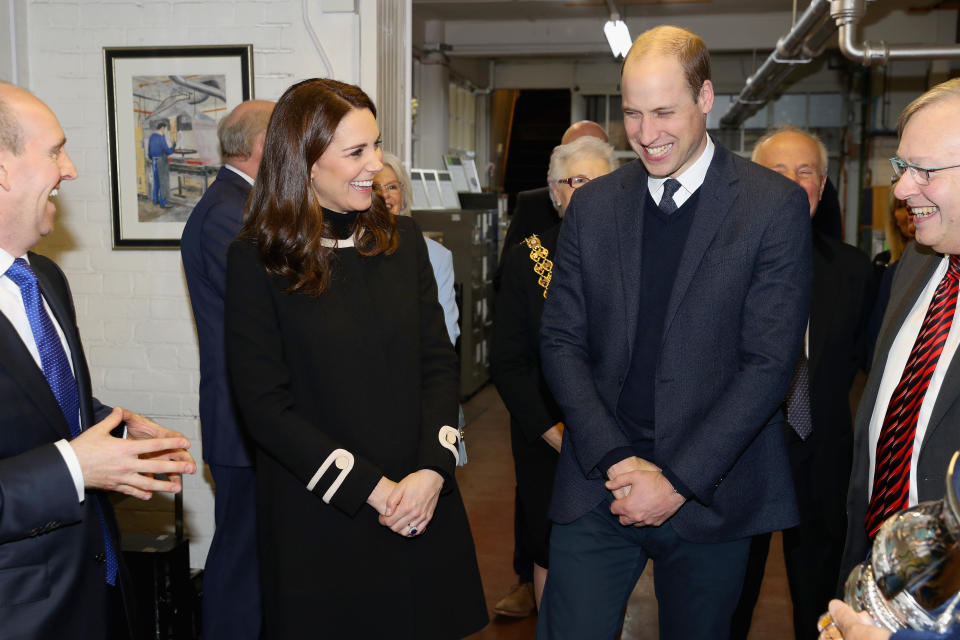 While Prince William and the Duchess of Cambridge tend to be a bit more reserved, body language experts say there’s still a deep sense of romance. <i>(Getty Images)</i>