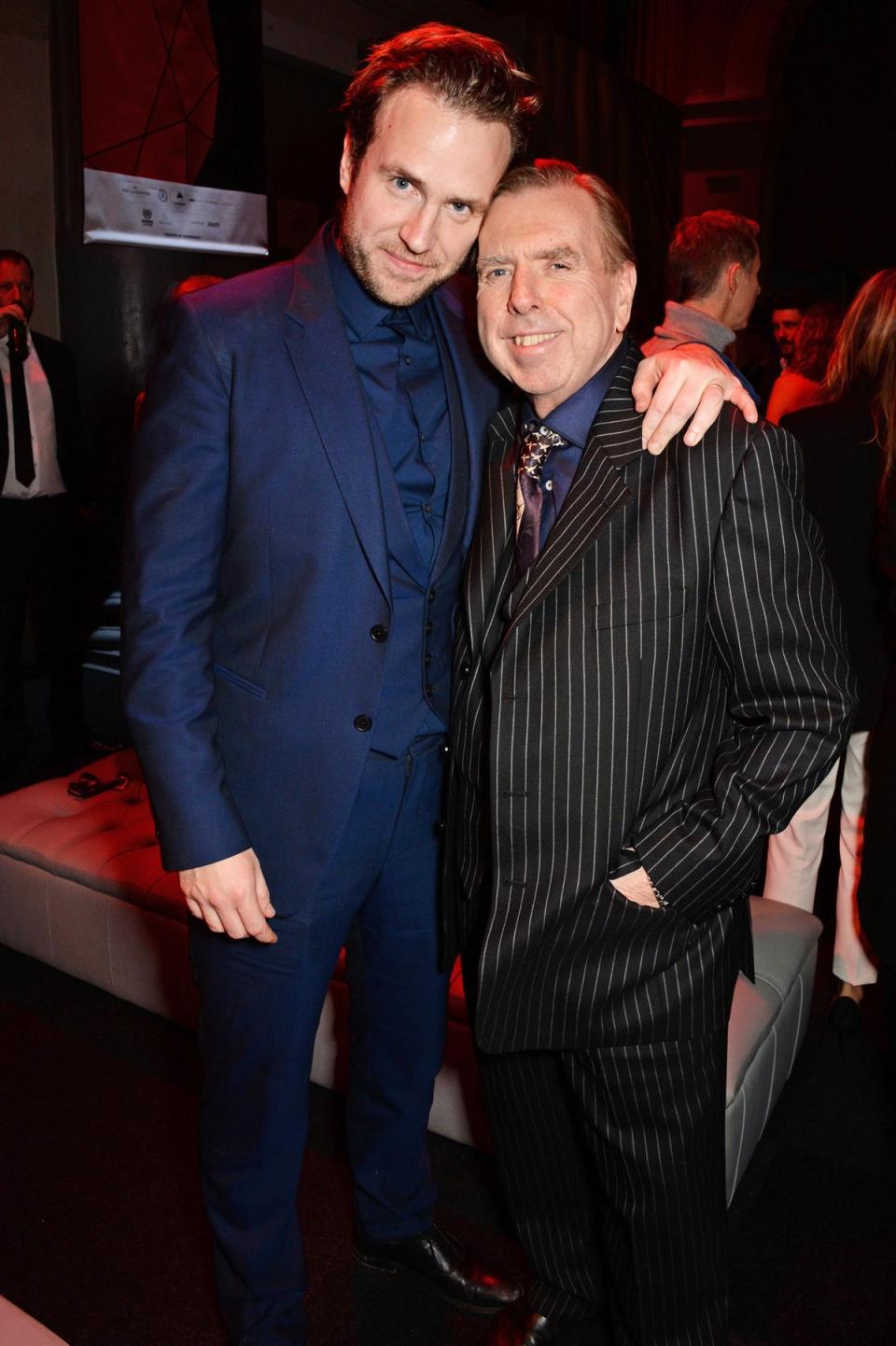 Rafe Spall with his father Timothy (Dave Benett)