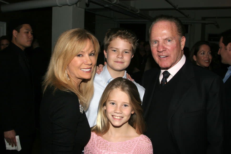 Kathie Lee Gifford, Frank Gifford and their two children, Cody and Cassidy