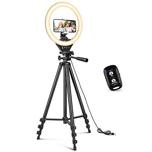 Ring Light with Extendable Tripod Stand