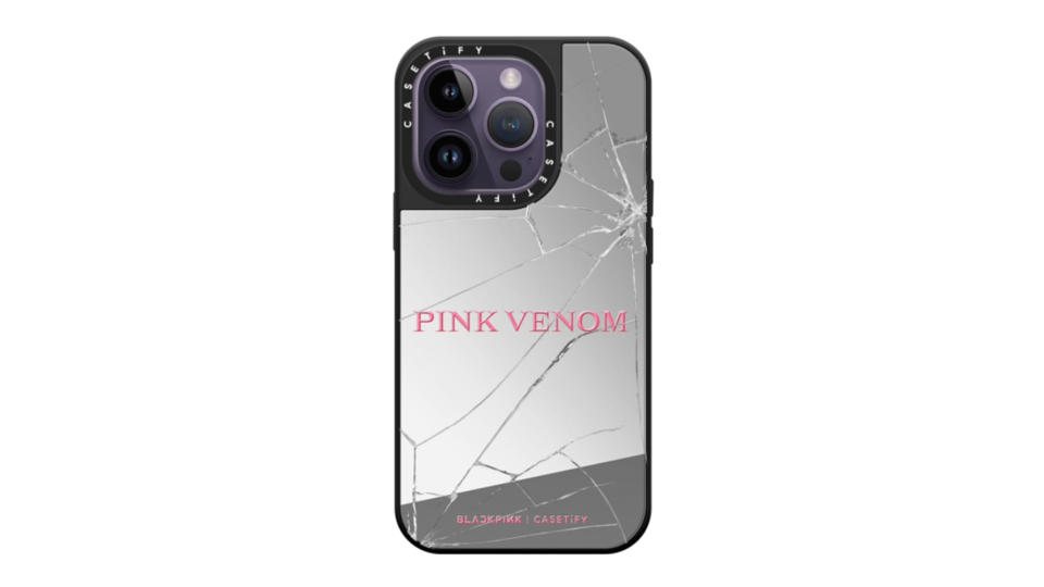 A photo of a BLACKPINK PINK VENOM Case. 