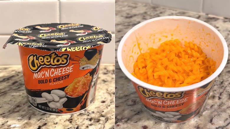 Cheetos Mac'N Cheese cup