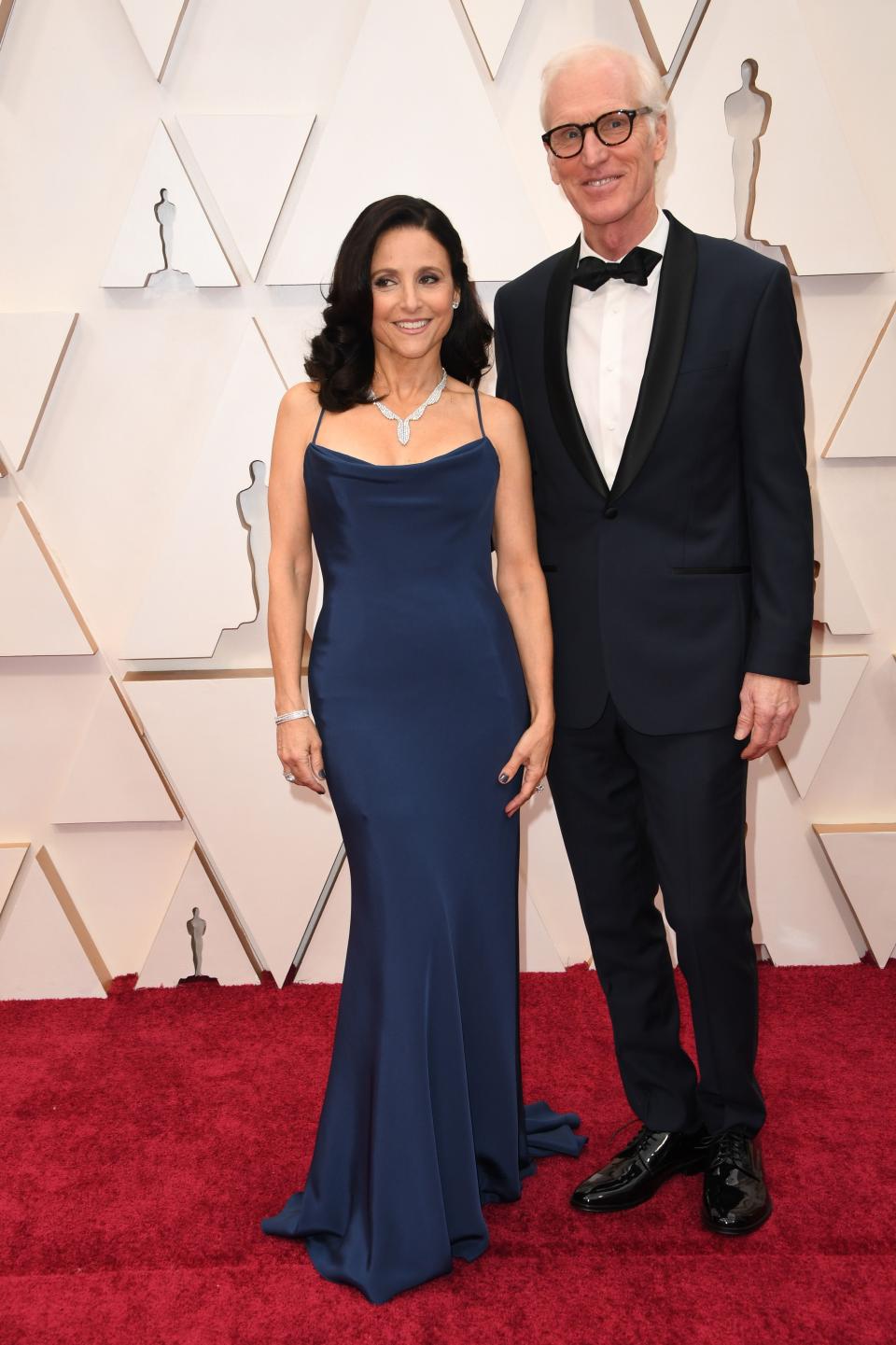 oscars 2020 red carpet Julia Louis-Dreyfus Brad Hall