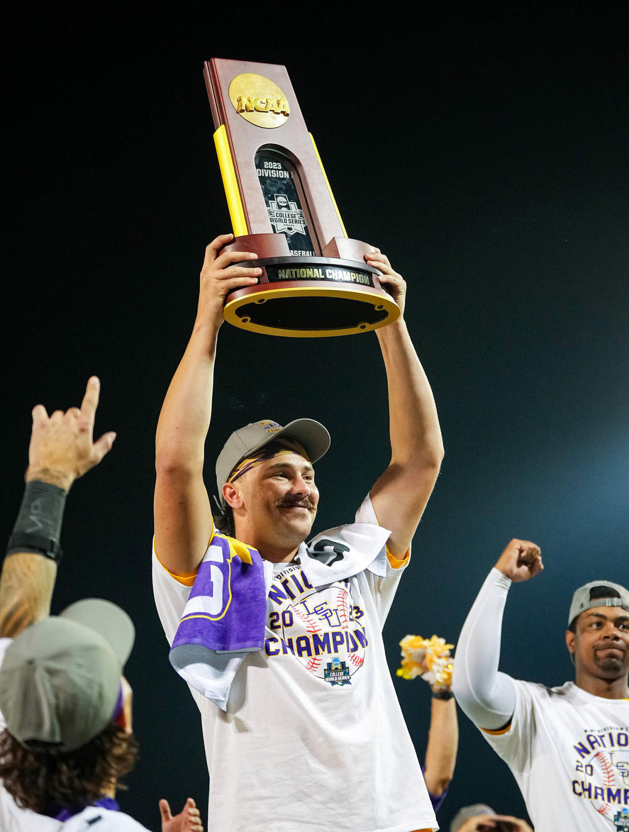 Paul Skenes and LSU win 2023 College World Series. (Jay Biggerstaff / Getty Images)