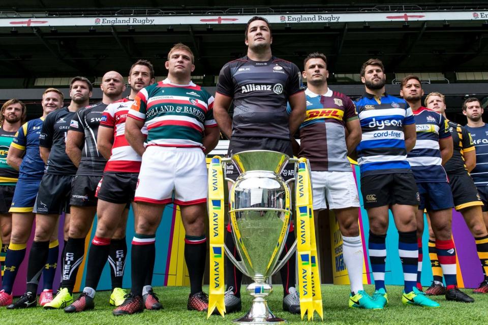 The Premiership returns this evening as Harlequins take on Sale Sharks: PA