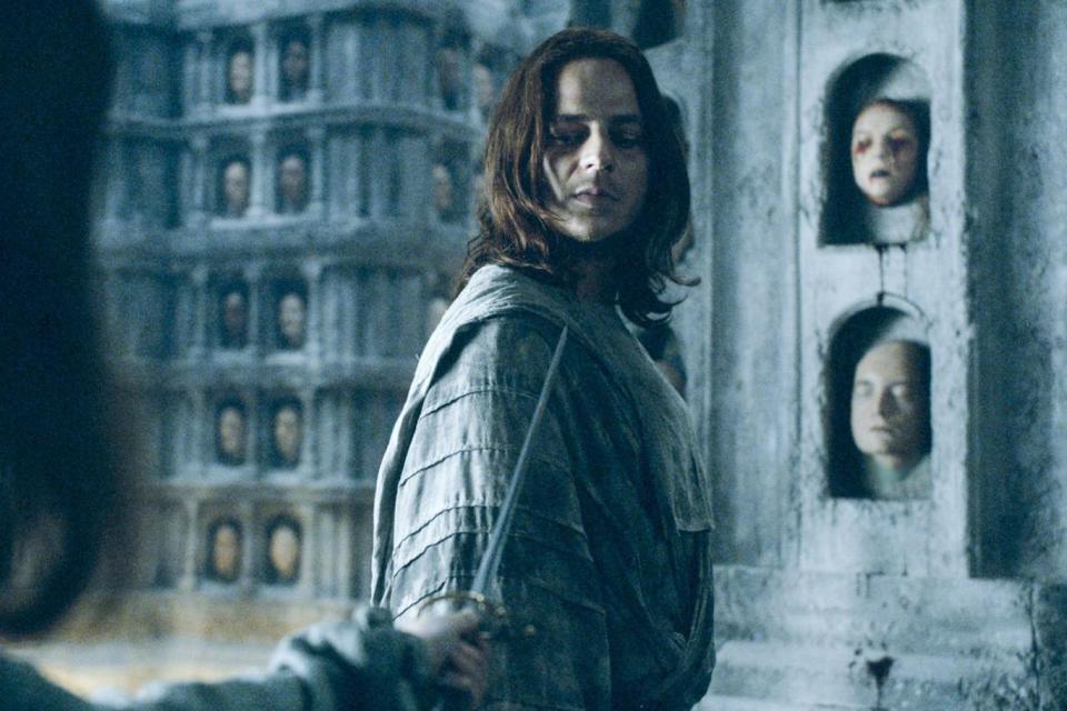 Tom Wlaschiha as Jaqen H’ghar in Game of Thrones