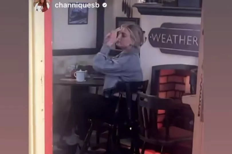 Lucy was caught out by her co-stars -Credit:Lucy Fallon Instagram