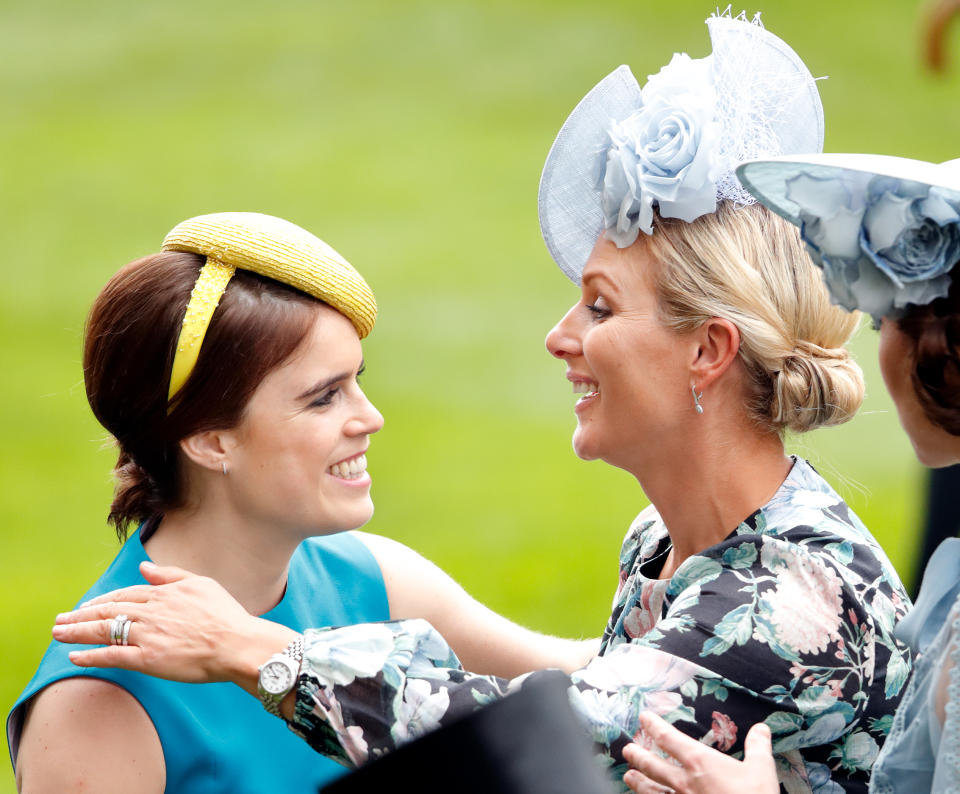 Princess Eugenie and Zara Tindall both paid tribute to their grandfather by naming their newborns after him. Photo: Getty