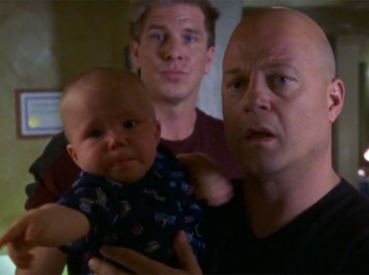 Kenny Johnson as Curtis Lemansky and Michael Chiklis as Vic Mackey in FX's The Shield. (Photo: FX)