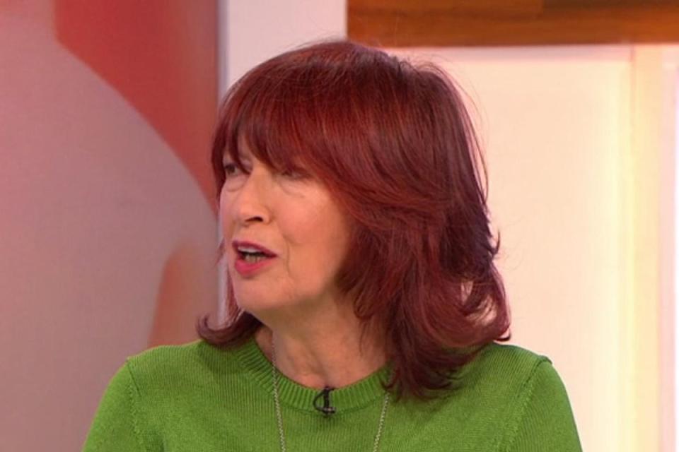 Janet Street-Porter (pictured) urged her co-star not to “beat herself up” following the news that her son died of a heart attack after taking drugs (ITV)