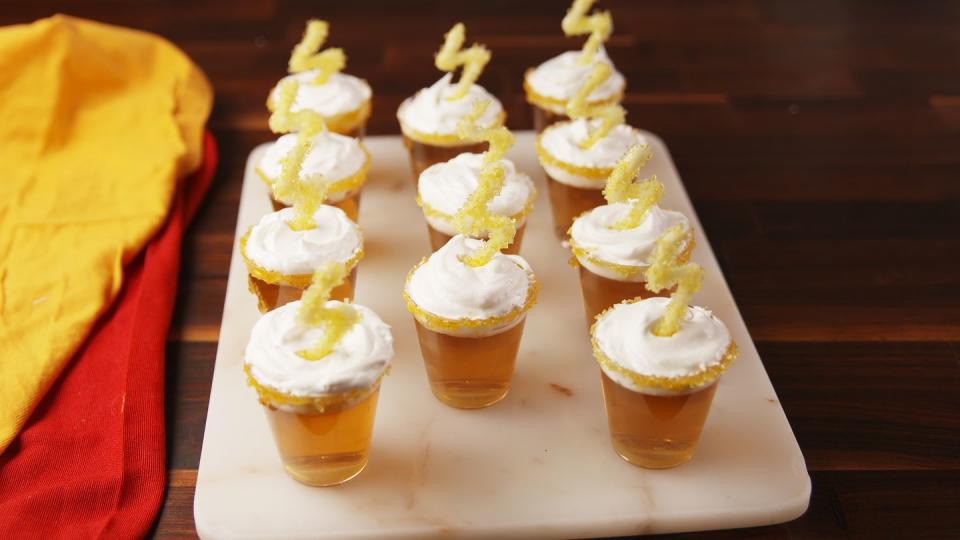 Butterbeer Jell-O Shots