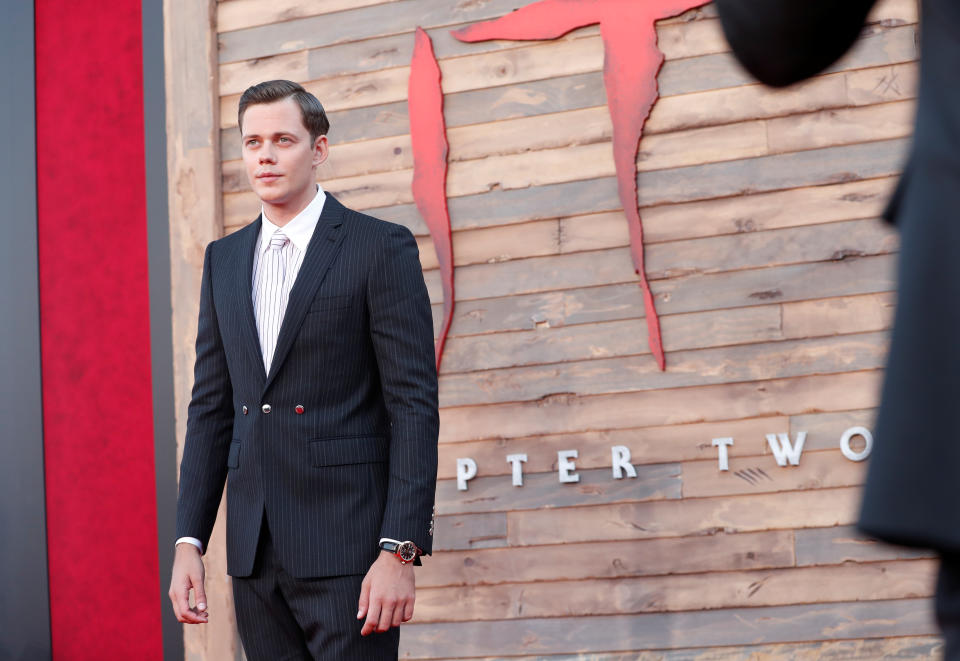 Bill Skarsgard attends the premiere for “IT Chapter Two” in Los Angeles, California, U.S., August 26, 2019. REUTERS/Mario Anzuoni