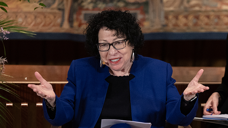 Supreme Court Justice Sonia Sotomayor