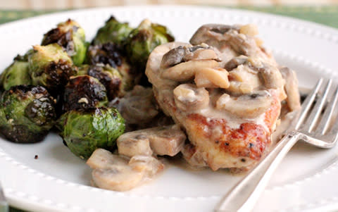 Healthy Chicken Marsala