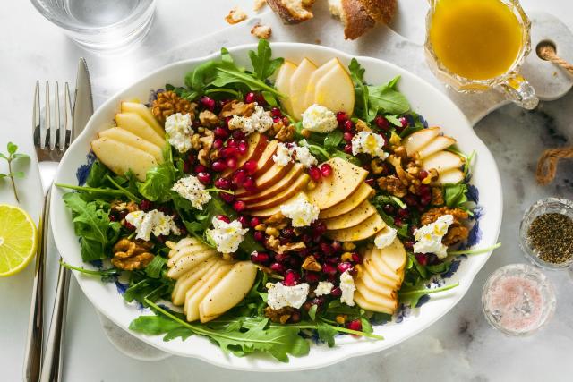 Mandarin Orange Salad (With a Citrus Dressing) - Chelsea's Messy Apron