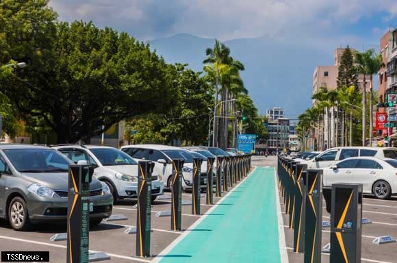 中保科為城市打造的智慧停車系統，展現節源減碳效益。