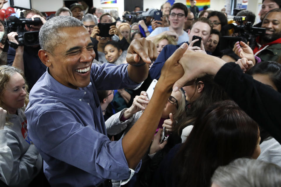 Hat Ex-Präsident Barack Obama in Ocasio-Cortez seine legitime Nachfolgerin gefunden? (Bild: AP Photo/Jacquelyn Martin)