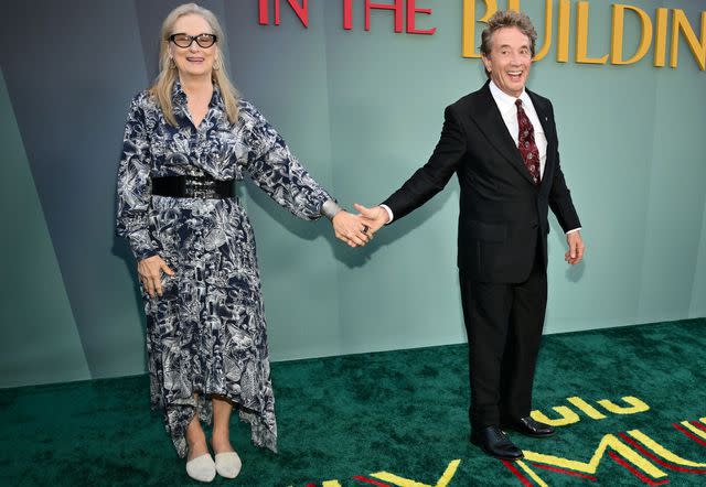 <p>Steve Granitz/FilmMagic</p> (L) Meryl Streep and Martin Short