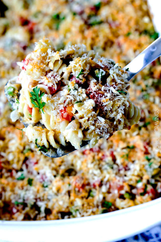 Cajun Bacon Tuna Pasta Bake