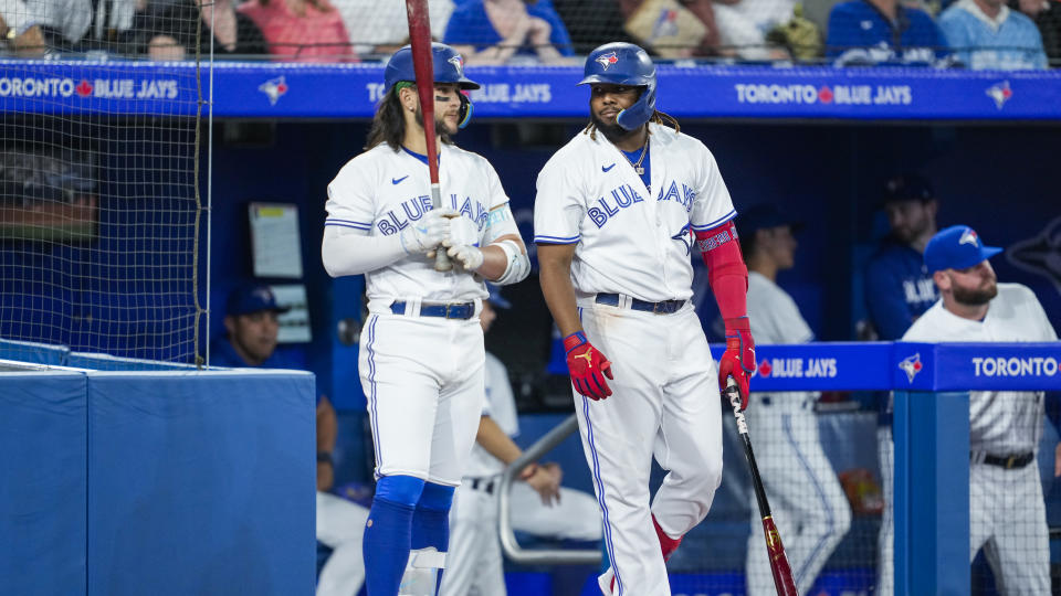 The Blue Jays have a tough battle ahead of them amid a brutal American League playoff race. (Getty)