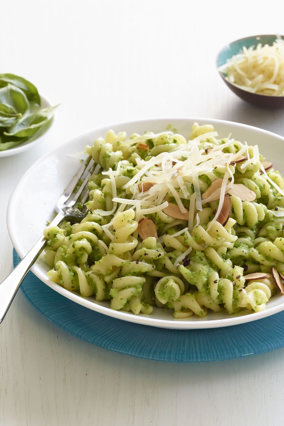 Fusilli with Broccoli Pesto