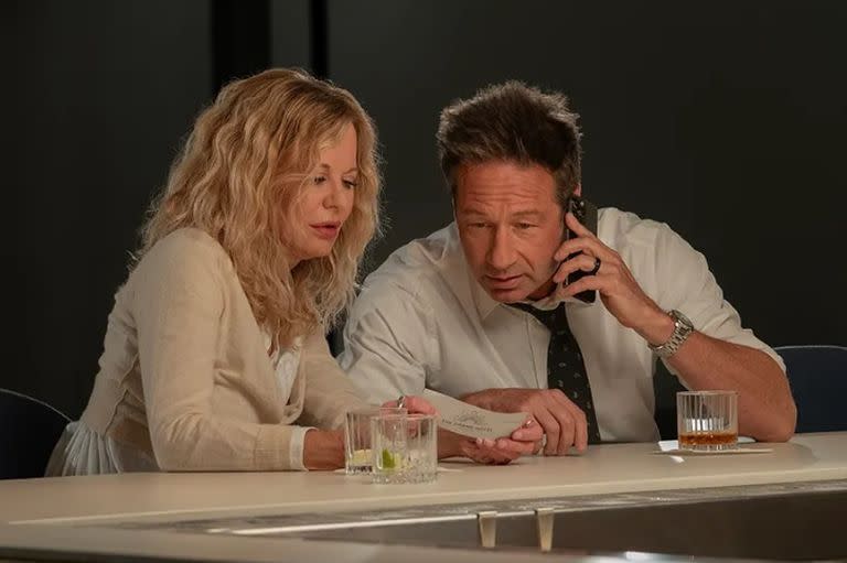 Meg Ryan y David Duchovny en un adelanto de What Happes Later