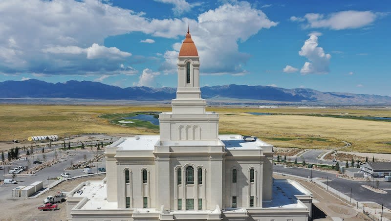 The Deseret Peak Utah Temple in Tooele, Utah, as seen on Wednesday, Sept. 13, 2023.