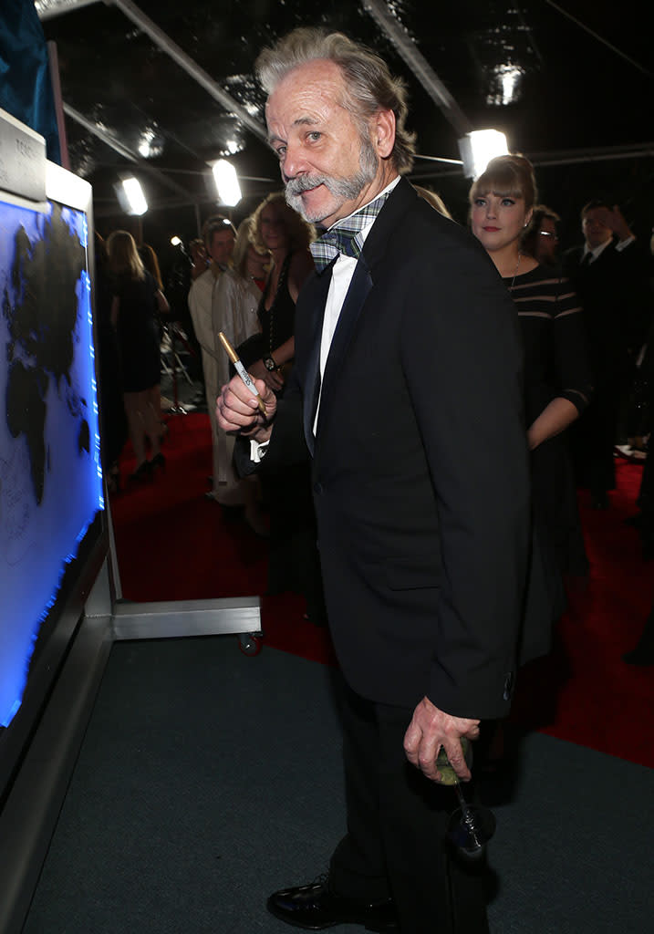 NBCUniversal Golden Globes Viewing And After Party - Red Carpet: Bill Murray