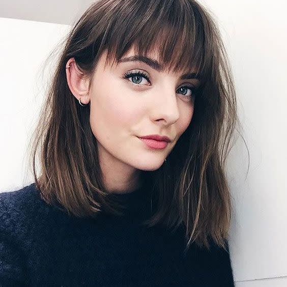 pinterest haircuts with bangs