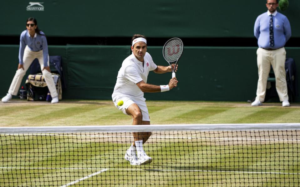 Federer is gearing up for another go at Wimbledon success -  Getty Images 